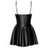 Noir Libido - vestido curto sexy - acabamento fosco - preto - M