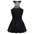 Cottelli - minivestido efeito verniz (preto)