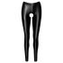 Noir - Leggings Pretos Abertos e Brilhantes - M