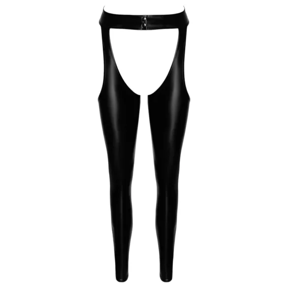 Noir - meia calça chaps brilhante - preta - M