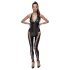 Cottelli Party - Macacão corset preto com alças no pescoço - M
