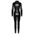 Noir - macacão longo fetiche - estampa cobra - preto - L