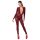 Noir Kink Royal - bodystocking transparente - vermelho - L