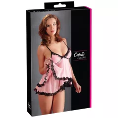   Cottelli - babydoll sensual com babados - lingerie feminina - M