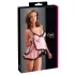Cottelli - babydoll sensual com babados - lingerie feminina - L
