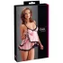 Cottelli - babydoll sensual com babados - lingerie feminina - XL
