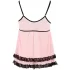 Cottelli - babydoll sensual com babados - lingerie feminina - XL