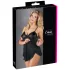 Cottelli - Babydoll curto com babados - Preto - L