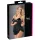 Cottelli - Babydoll curto com babados - Preto - XXL
