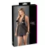 Cottelli Plus Size - babydoll rendado plus size - preto