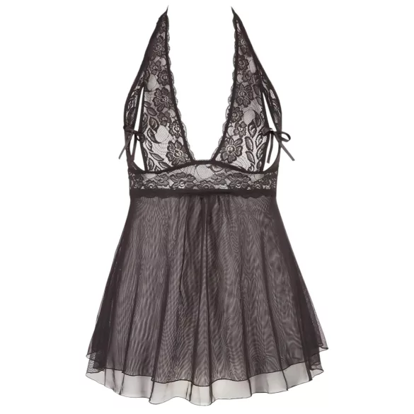 Cottelli Plus Size - babydoll rendado plus size - preto - 2XL