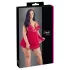 Cottelli Plus Size - babydoll rendado plus size - vermelho - XL