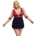 Cottelli Bondage Plus Size - babydoll (vermelho)