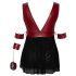 Cottelli Bondage Plus Size - babydoll (vermelho)