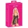 Kissable - babydoll aberto (preto)