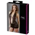 Cottelli - Vestido mini renda com colar - preto - M