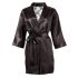 Cottelli - robe curto em cetim e renda - preto