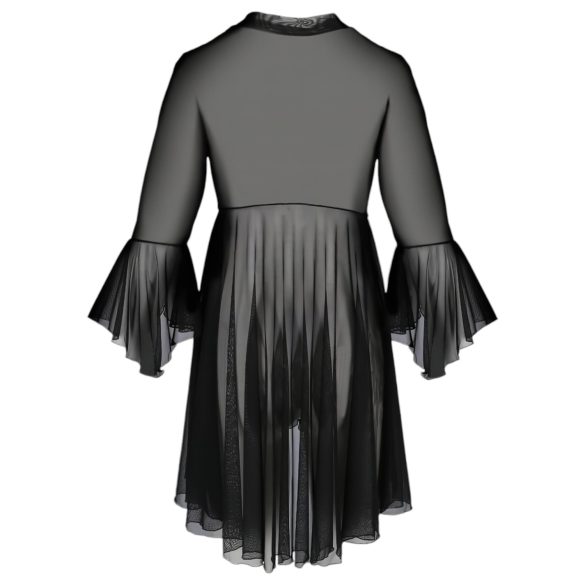 Passion Eco Primula - robe e tanga rendados (preto)