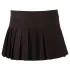 Cottelli - saia mini plissada - preta - L