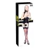 Black Level - lingerie aberta com cinta-liga - preto - L