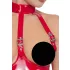 Black Level - body aberto com colar - vermelho