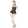 Black Level - body com alça de pescoço - preto - L