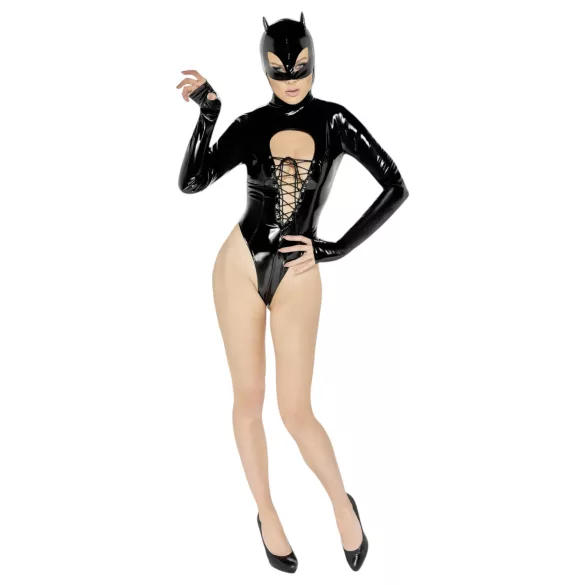 Black Level - body Batwoman de manga comprida (preto)
