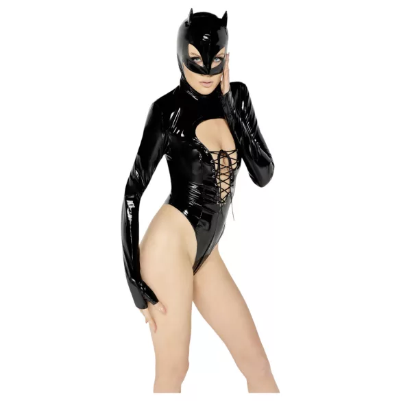Black Level - body Batwoman de manga comprida (preto)