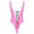 Black Level - body de vinil para mulher (rosa)