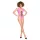 Black Level - body de vinil para mulher (rosa) - M