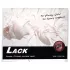 Fetiche - Lençol de vinil/látex - 200 x 230 cm (branco)