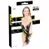 Black Level - luva longa vinil preto - L