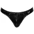 Black Level - tanga masculino clássico - vinil preto