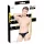 Black Level - tanga masculino clássico - vinil preto - M