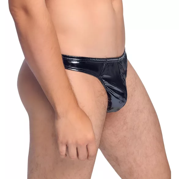 Black Level - tanga masculino clássico - vinil preto - M