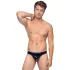 Black Level - tanga masculino clássico - vinil preto - M