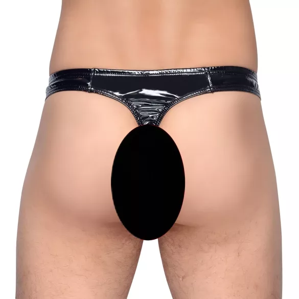 Black Level - tanga masculino clássico - vinil preto - L