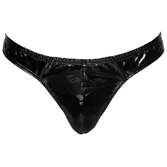 Black Level - tanga masculino clássico - vinil preto - L