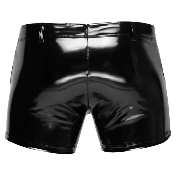 Black Level - cueca masculina vinil com bolso lateral - preta