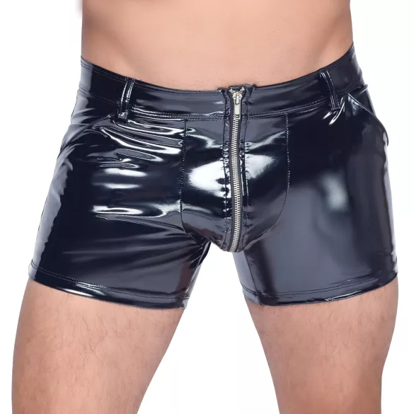 Black Level - cueca masculina vinil com bolso lateral - preta - M