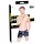 Black Level - cueca masculina vinil com bolso lateral - preta - L