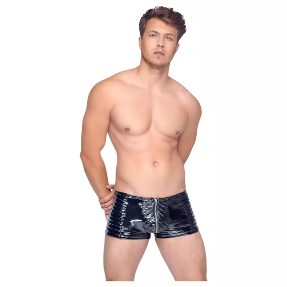 Black Level - short masculino zíper - preto - M
