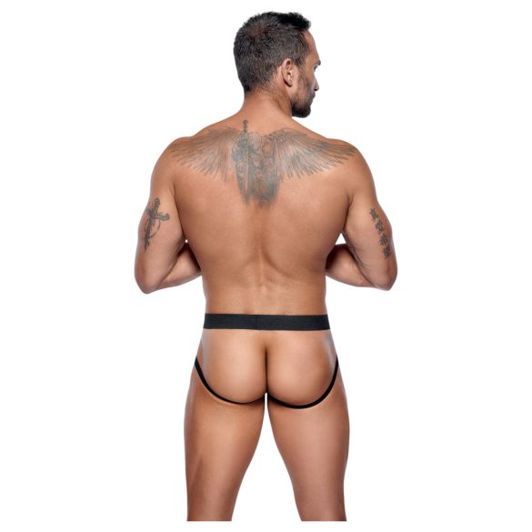 Black Level – cueca jock com zíper (preta)