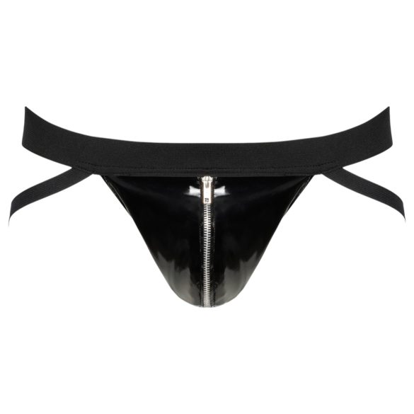 Black Level - cueca jock com zíper - preta - M