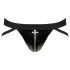 Black Level - cueca jock com zíper - preta - M