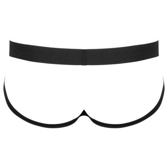 Black Level - cueca jock com zíper - preta - L