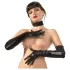 LATEX - luva longa unissex - látex preto - L