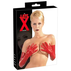 Luvas unissexo compridas Late X (vermelhas)