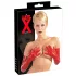 Latex - luva longa unissex - vermelho - L