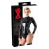 Latex - body feminino manga longa - preto